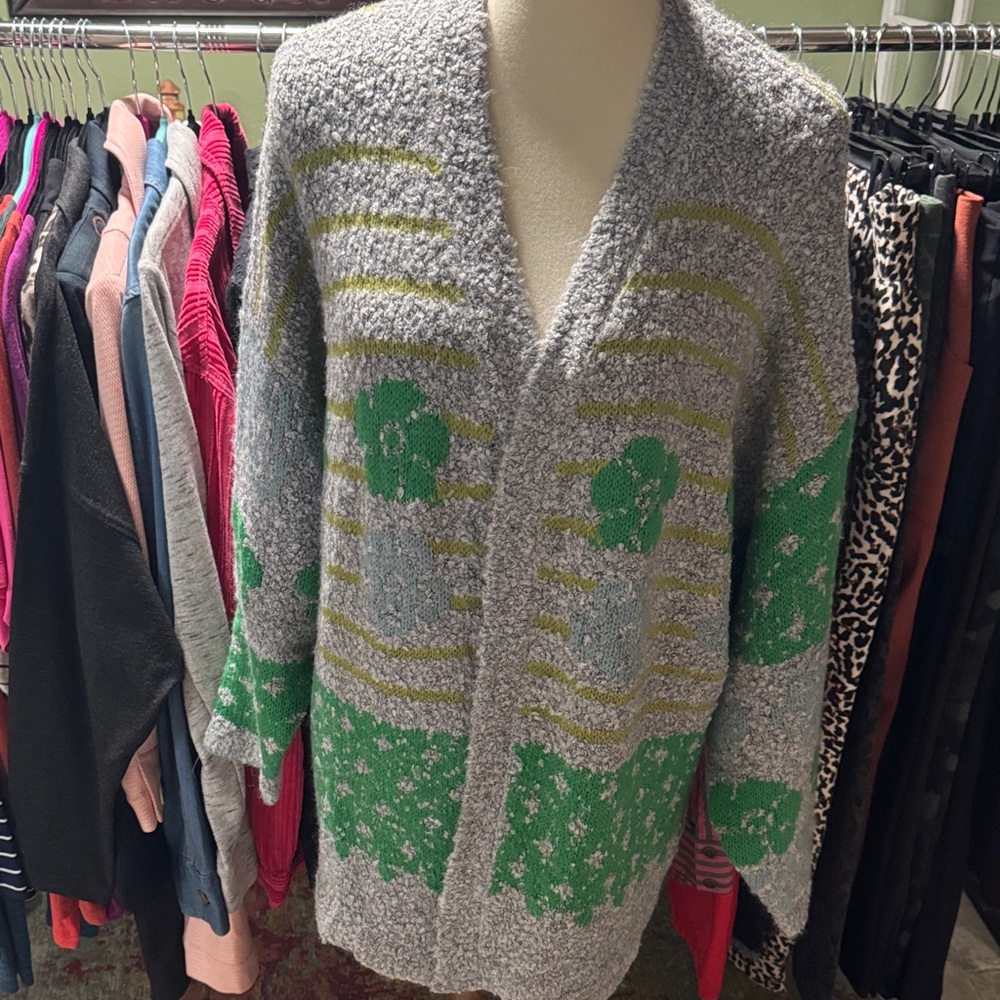 NATURAL LIFE Open Cardigan